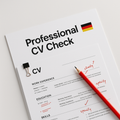 Professional CV Check for Germany 🇩🇪
